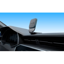 „Evelatus MagSafe Qi“ belaidžio įkrovimo magnetinis laikiklis (automobilio ekranui / prietaisų skydeliui, nešiojamam kom
