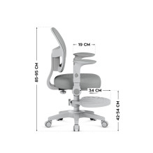 Junior 5.0 Grey swivel chair Junior 5.0 Grey swivel chair