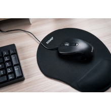 Savio KB-01 klaviatūra namams / biurui, USB, QWERTY, JAV anglų, juoda