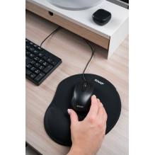 Savio KB-01 klaviatūra namams / biurui, USB, QWERTY, JAV anglų, juoda
