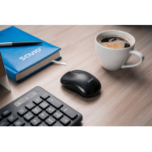 Savio KB-02 keyboard Home / Office USB QWERTY Black