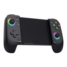 „Trust GXT 735 Mylox“ juodas „Bluetooth“ žaidimų pultas, analoginis / skaitmeninis, skirtas „Android“ ir „iOS“.