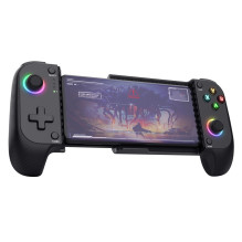 „Trust GXT 735 Mylox“ juodas „Bluetooth“ žaidimų pultas, analoginis / skaitmeninis, skirtas „Android“ ir „iOS“.