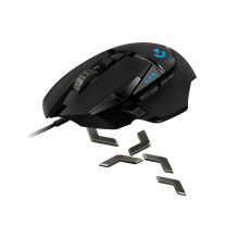 „Logitech G G502 HERO“ didelio našumo žaidimų pelė „Logitech G G502 HERO“ didelio našumo žaidimų pelė