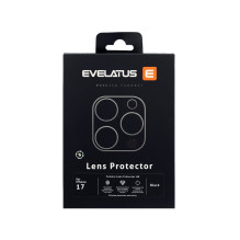Evelatus Apple iPhone 17 Full body camera lens protection premium Black