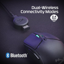 MOUSE USB OPTICAL WRL / PULSEFIRE HASTE 2 BLACK HYPERX
