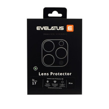 Evelatus Apple iPhone 17 Full body camera lens protection premium Blue