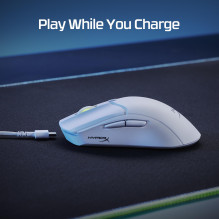 MOUSE USB OPTICAL WRL / PULSEFIRE HASTE 2 WHITE HYPERX