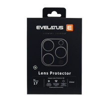 Evelatus Apple iPhone 17 Full body camera lens protection premium Silver