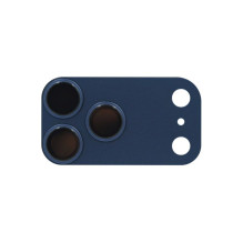 „Evelatus Apple iPhone 17 Pro“ viso korpuso kameros objektyvo apsauga, aukščiausios kokybės, tamsiai mėlyna „Evelatus Apple iPhone 17 Pro“ viso korpuso kameros objektyvo apsauga, aukščiausios kokybės, tamsiai mėlyna