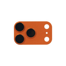 „Evelatus Apple iPhone 17 Pro Max“ viso korpuso kameros objektyvo apsauga, aukščiausios kokybės, oranžinė „Evelatus Apple iPhone 17 Pro Max“ viso korpuso kameros objektyvo apsauga, aukščiausios kokybės, oranžinė
