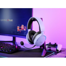 „Trust GXT 491P FAYZO“ ausinės su laidinėmis ir belaidėmis žaidimams, su galvos juosta, USB, A tipo, „Bluetooth“, juodos „Trust GXT 491P FAYZO“ ausinės su laidinėmis ir belaidėmis žaidimams, su galvos juosta, USB, A tipo, „Bluetooth“, juodos