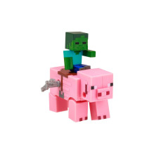 MINECRAFT S2 3D WIND-UP TOY - BABY ZOMBIE &amp; PIG