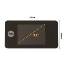 Yale DDV 500 electronic door viewer Yale DDV 500 electronic door viewer