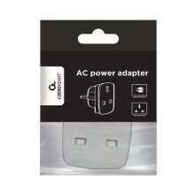 Gembird A-AC-UKEU-001 power plug adapter Type G (UK) Type F White Gembird A-AC-UKEU-001 power plug adapter Type G (UK) Type F White
