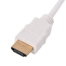 SAVIO HDMI (M) - VGA (F) ADAPTERIS, BALTA CL-201