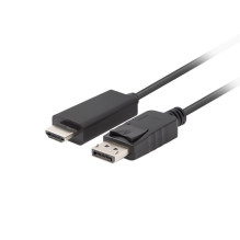 Lanberg CA-DPHD-11CC-0018-BK cable gender changer DisplayPort HDMI Black Lanberg CA-DPHD-11CC-0018-BK cable gender changer DisplayPort HDMI Black