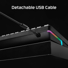 KLAVIATŪROS LYDINIS RISE 75 S BLACK / 7G7A4AA ABA HYPERX