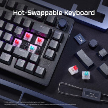 KLAVIATŪROS LYDINIS RISE 75 S BLACK / 7G7A4AA ABA HYPERX