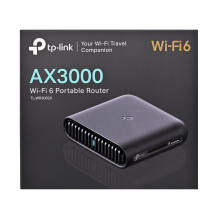 TP-Link TL-WR3002X belaidis maršrutizatorius Gigabit Ethernet Dviejų dažnių (2,4 GHz / 5 GHz) Juoda