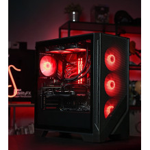 Actina 5901443421498 PC Intel Core Ultra 7 265KF 32 GB DDR5-SDRAM 2 TB SSD NVIDIA GeForce RTX 5070 Midi Tower Black