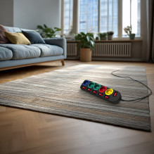 Maclean MCE204M power extension 1.5 m 5 AC outlet(s) Indoor Black, Multicolour Maclean MCE204M power extension 1.5 m 5 AC outlet(s) Indoor Black, Multicolour