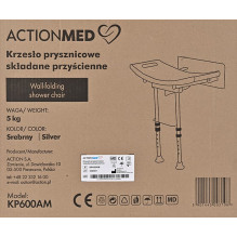 Sulankstoma sieninė kėdė ACTIONMED KP600AM Sulankstoma sieninė kėdė ACTIONMED KP600AM