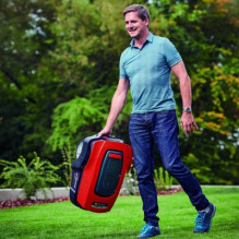 Einhell FREELEXO 1200m LCD BT robotinė vejapjovė su akumuliatoriumi, raudona