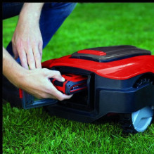 Einhell FREELEXO 1200m LCD BT robotinė vejapjovė su akumuliatoriumi, raudona