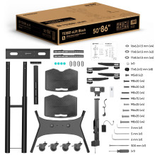 TV SET ACC MOTOR. MOBILE STAND / 50-86" BLACK TS1881E-B ONKRON TV SET ACC MOTOR. MOBILE STAND / 50-86" BLACK TS1881E-B ONKRON