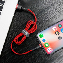 Baseus Cafule USB Lightning cable 2.4A 1m (black + red) Baseus Cafule USB Lightning cable 2.4A 1m (black + red)
