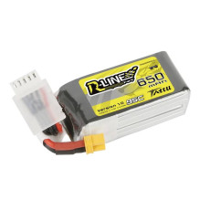 Akumuliatorius Tattu R-Line 650mAh 14,8V 95C 4S1P XT30