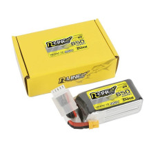 Akumuliatorius Tattu R-Line 650mAh 14,8V 95C 4S1P XT30