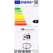 „Samsung LS27FG510EUXEN“ kompiuterio monitorius 68,6 cm (27") 2560 x 1440 pikselių „Quad HD“ LED Juoda