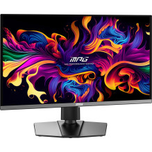 MSI 26,5 colio MPG 271QRX QD-OLED WQHD 360 Hz žaidimų monitorius, juodas