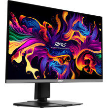 MSI 26,5 colio MPG 271QRX QD-OLED WQHD 360 Hz žaidimų monitorius, juodas