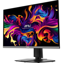 MSI 26,5 colio MPG 271QRX QD-OLED WQHD 360 Hz žaidimų monitorius, juodas