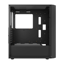 „Darkflash DK351“ kompiuterio korpusas (juodas) + 4 RGB ventiliatoriai