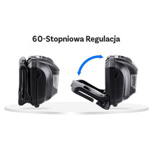 Montis Bateryjna latarka nagłowna z sensorem MT002 raudonas, juodas LED žibintuvėlis su galvos apdangalu