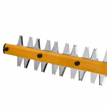 DeWALT DCMHT573N-XJ elektrinės gyvatvorių žirklės, dvigubi ašmenys, 4,1 kg
