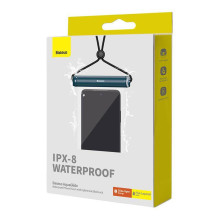 Waterproof phone case Baseus AquaGlide with Cylindrical Slide Lock (blue) Waterproof phone case Baseus AquaGlide with Cylindrical Slide Lock (blue)
