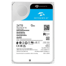 HDD, SEAGATE, SkyHawk AI, 24TB, 256 MB, 7200 rpm, Discs / Heads 10 / 20, 3,5", ST24000VE002 HDD, SEAGATE, SkyHawk AI, 24TB, 256 MB, 7200 rpm, Discs / Heads 10 / 20, 3,5", ST24000VE002
