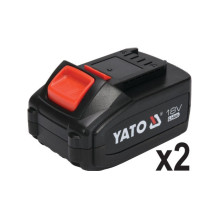 Yato YT-828295 18 V 125 mm kampinis šlifuoklis