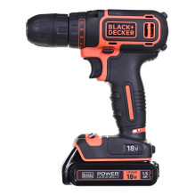 BLACK+DECKER 18 V gręžtuvas-suktuvas BDCDC18BAFC-QW