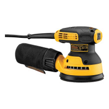 Nešiojamasis šlifuoklis „DeWALT DWE6423-QS“ Orbitinis šlifuoklis 12000 s/min. Juoda, geltona 280 W