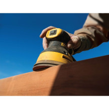 Nešiojamasis šlifuoklis „DeWALT DWE6423-QS“ Orbitinis šlifuoklis 12000 s/min. Juoda, geltona 280 W