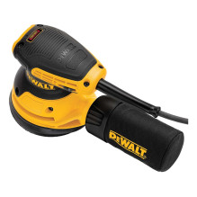 Nešiojamasis šlifuoklis „DeWALT DWE6423-QS“ Orbitinis šlifuoklis 12000 s/min. Juoda, geltona 280 W