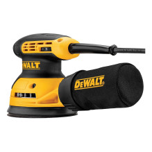Nešiojamasis šlifuoklis „DeWALT DWE6423-QS“ Orbitinis šlifuoklis 12000 s/min. Juoda, geltona 280 W