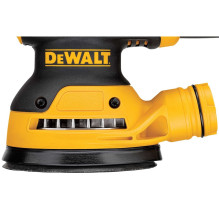 Nešiojamasis šlifuoklis „DeWALT DWE6423-QS“ Orbitinis šlifuoklis 12000 s/min. Juoda, geltona 280 W