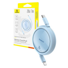 USB laidas Baseus Free2Pull USB-C į iPad 20W 1m (mėlynas) USB laidas Baseus Free2Pull USB-C į iPad 20W 1m (mėlynas)